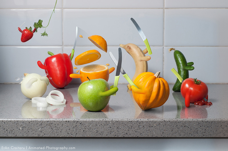 Illustration for article titled Funny photos bring objects to life in hilariously goofy situations